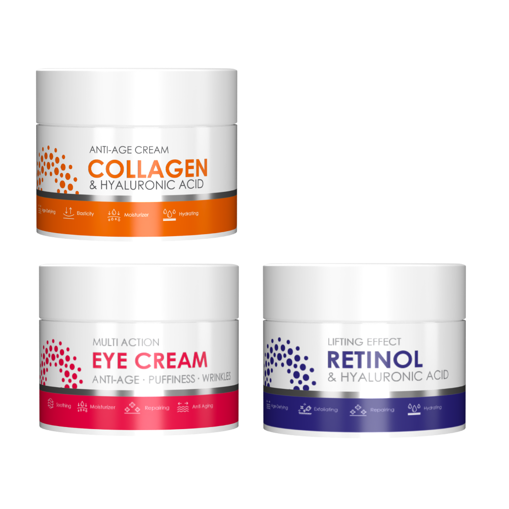 Crema Biogen Retinol + Eye Cream + Collagen Cream